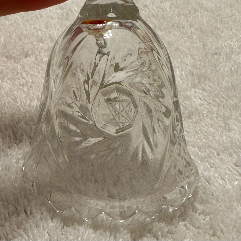 Crystal Zajecar 24 Percent Lead Vintage Crystal Hand Bell